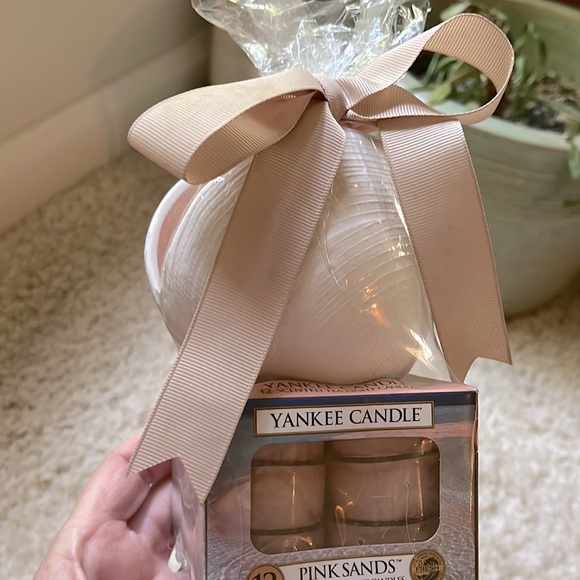 Yankee Candle Pink Sands Sea Shell and 12 Tea Lights - Picture 4 of 15